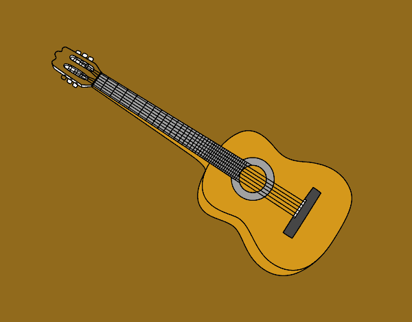 Una guitarra española