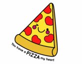 You have a pizza my heart