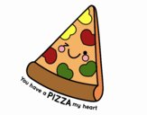 You have a pizza my heart