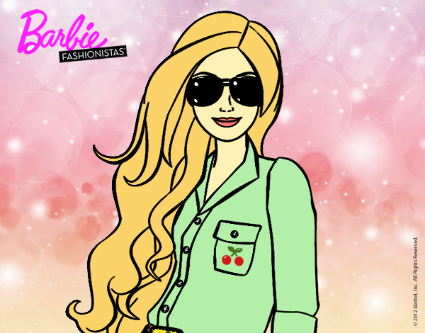 Barbie con gafas de sol