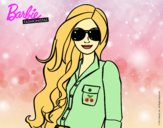 Barbie con gafas de sol