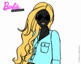 Barbie con gafas de sol