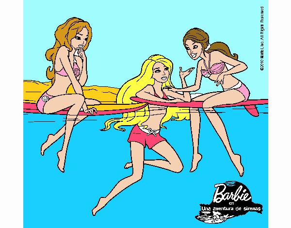 Barbie y sus amigas