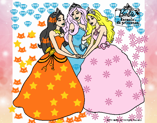 Barbie y sus amigas princesas