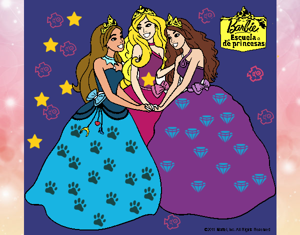 Barbie y sus amigas princesas