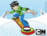 Ben 10 skateboard