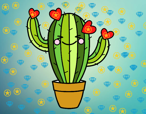 Cactus corazón