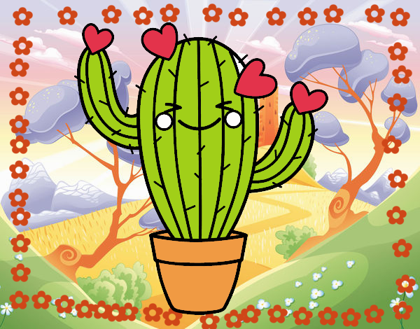 Cactus corazón