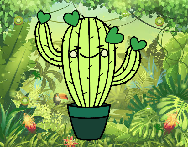 Cactus corazón