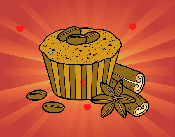 Cupcake de café