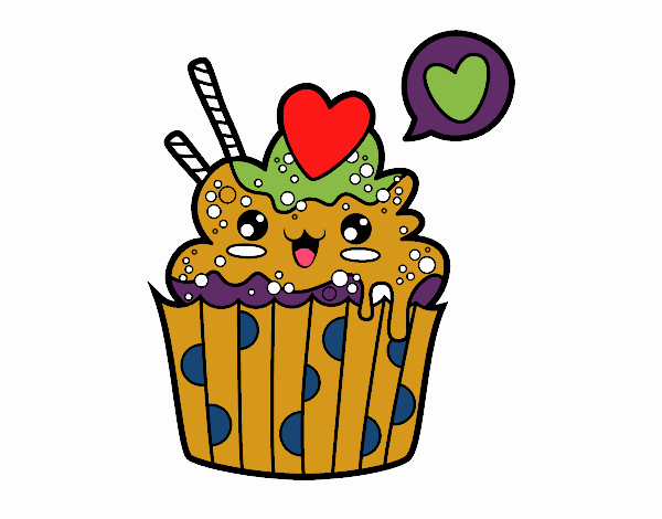 Cupcake kawaii