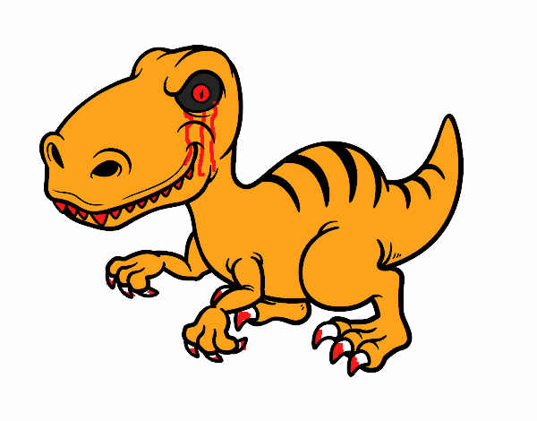 Dinosaurio velociraptor