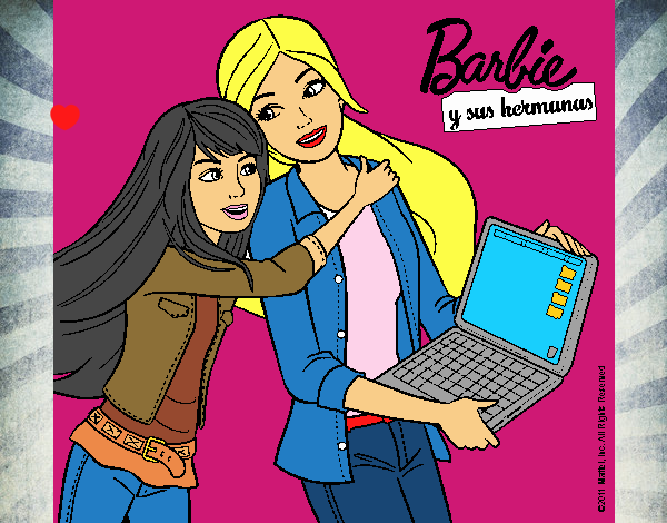 El nuevo portátil de Barbie