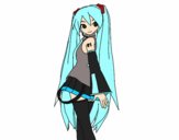 Hatsune Miku vocaloid