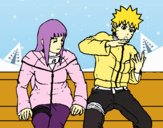 Hinata y Naruto