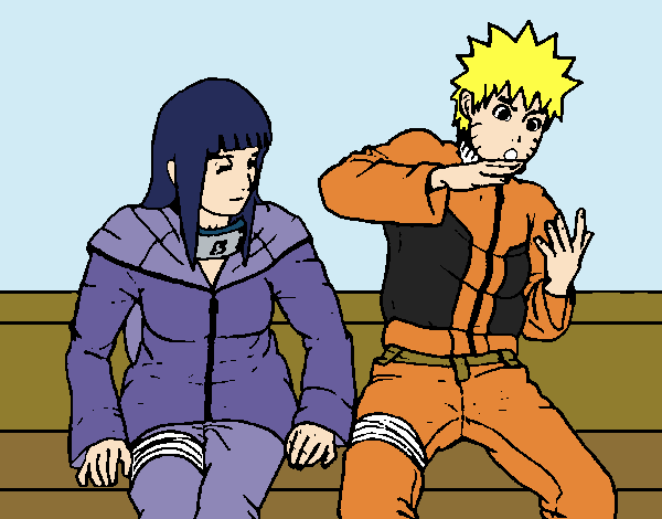 Hinata y Naruto