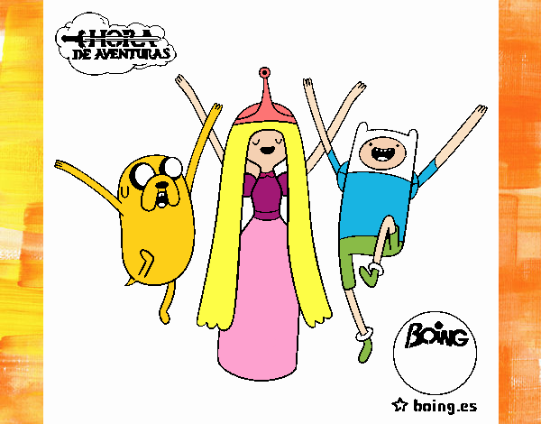 Jake, Princesa Chicle y Finn