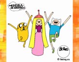 Jake, Princesa Chicle y Finn