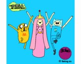 Jake, Princesa Chicle y Finn