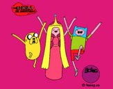 Jake, Princesa Chicle y Finn