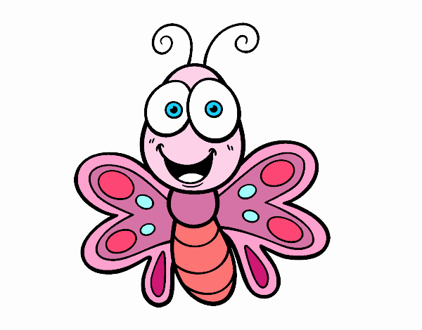 Mariposa sonriente