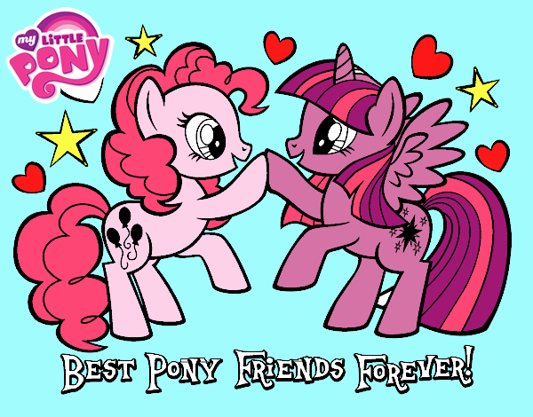 Mejores Pony Amigas para siempre