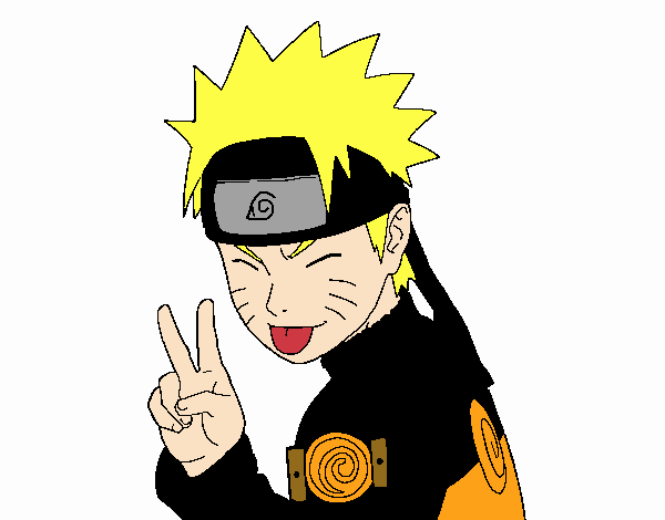 Naruto sacando lengua