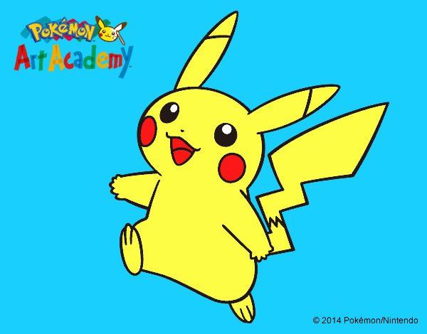 Pikachu en Pokémon Art Academy