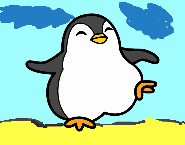 Pingüino bailando