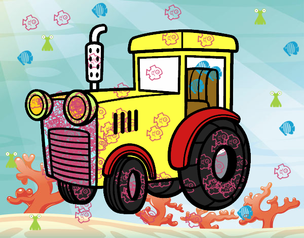 Un tractor