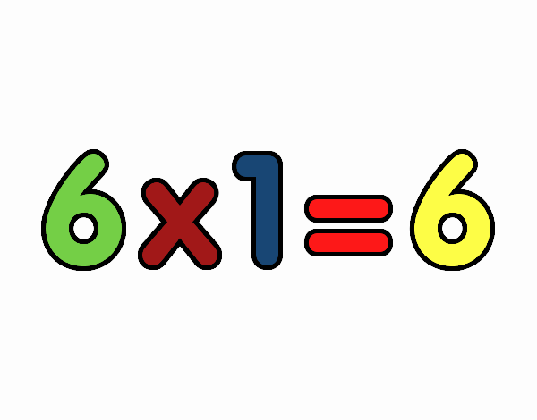6x1=6