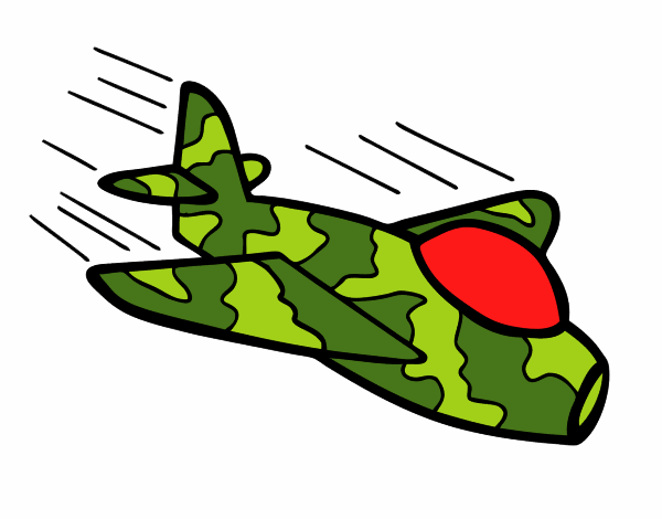 Avión de camuflaje