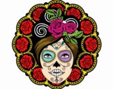 Calavera mejicana femenina