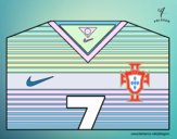 Camiseta del mundial de fútbol 2014 de Portugal