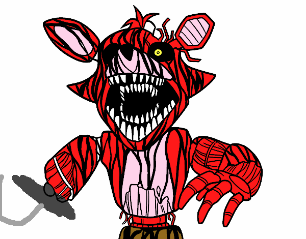 Foxy terrorífico de Five Nights at Freddy's