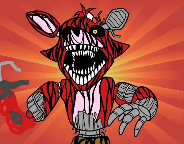 Foxy terrorífico de Five Nights at Freddy's