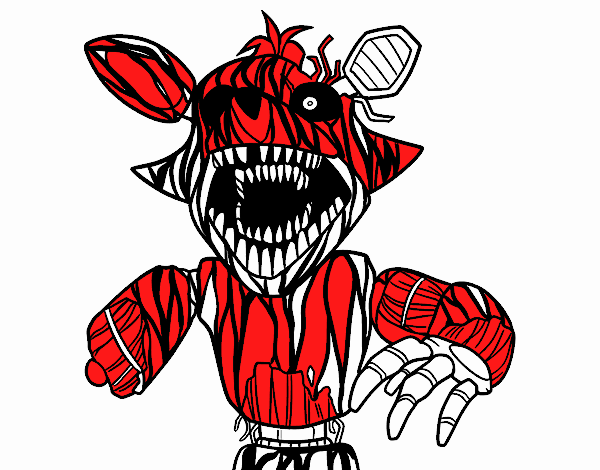 Foxy terrorífico de Five Nights at Freddy's