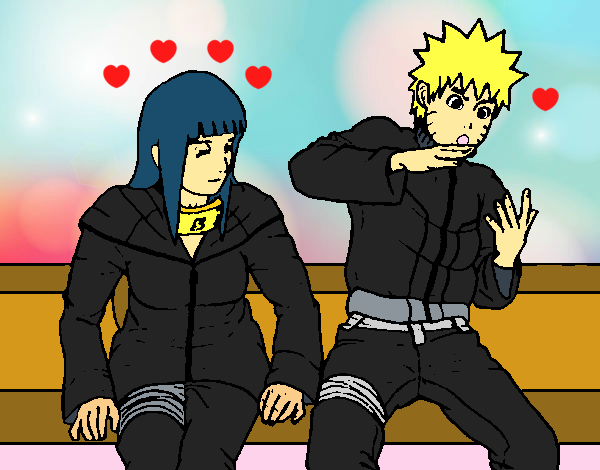 Hinata y Naruto