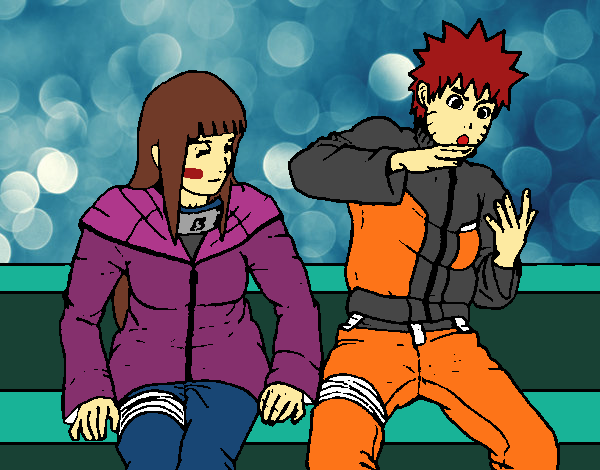 Hinata y Naruto