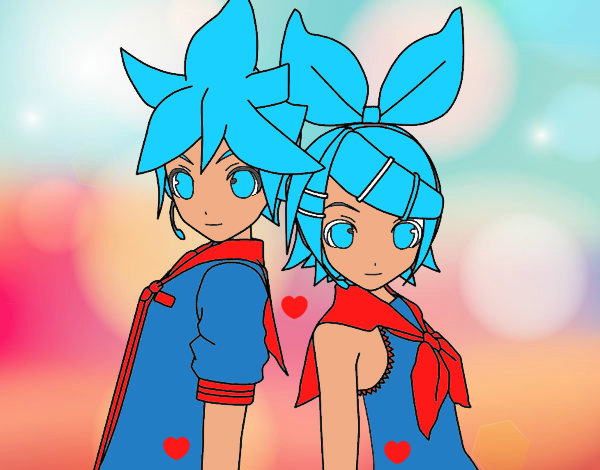 Len y Rin Kagamine Vocaloid