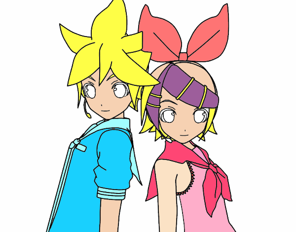 Len y Rin Kagamine Vocaloid