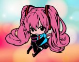 Miku Chibi vocaloid