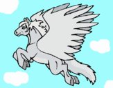 Pegaso volando 1