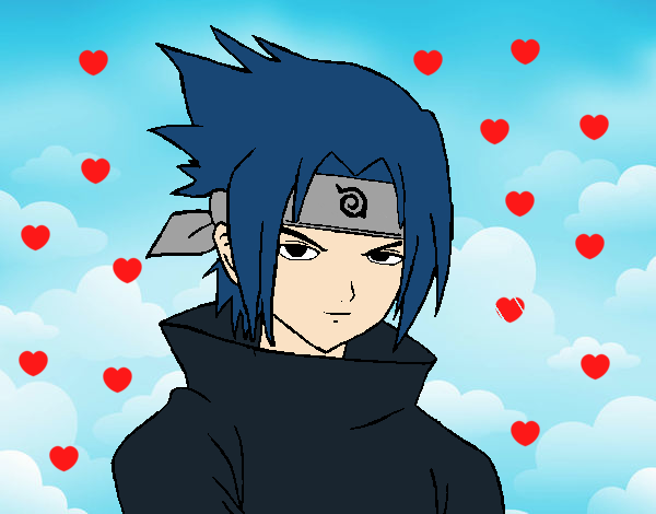 Sasuke enfadado