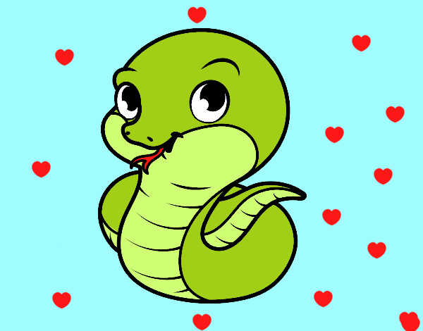 Serpiente bebe