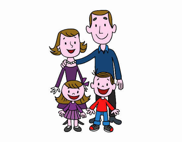 Dibujo de Una familia pintado por en  el día 26-05-21 a las  22:29:25. Imprime, pinta o colorea tus propios dibujos!