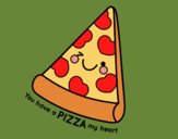 You have a pizza my heart