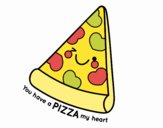 You have a pizza my heart