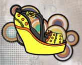 Zapato con cuña