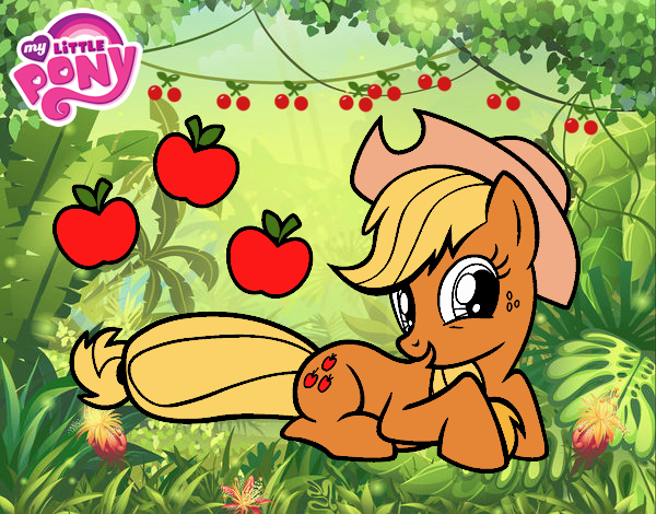 Applejack y sus manzanas